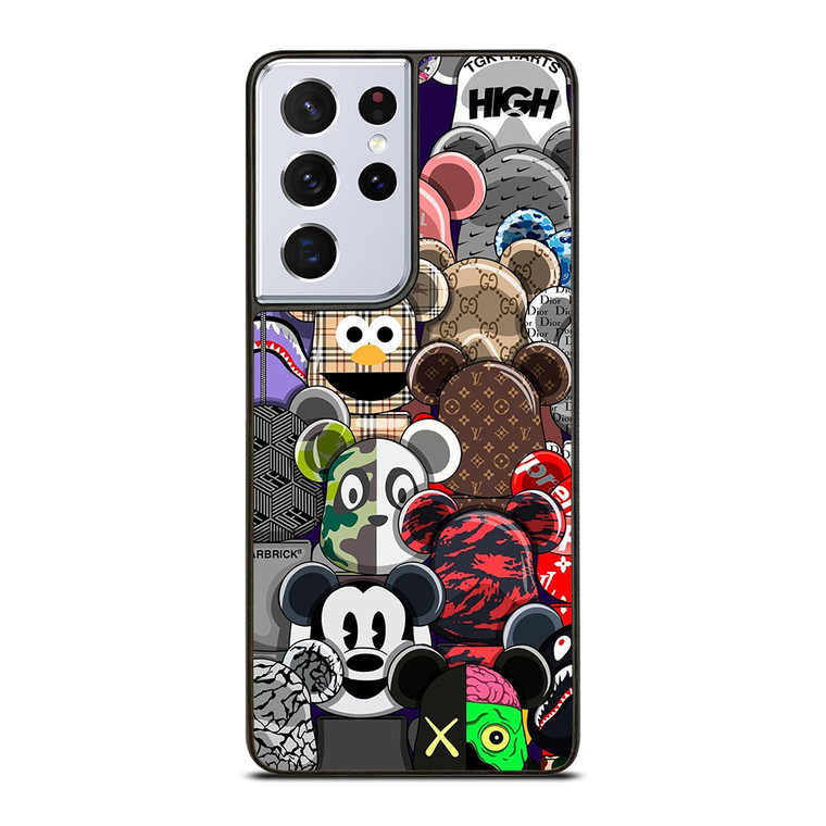 BEARBRICK BRAND COLABORATION Samsung Galaxy S21 Ultra Case Cover
