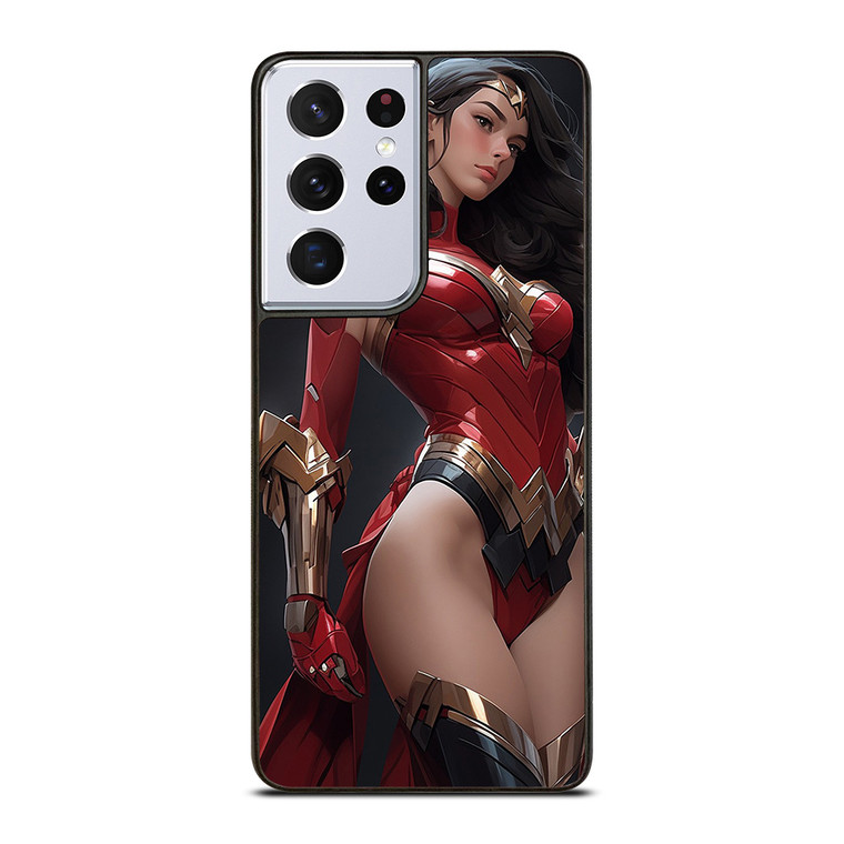 BEAUTIFUL SUPERHERO WONDER WOMAN DC COMIC Samsung Galaxy S21 Ultra Case Cover