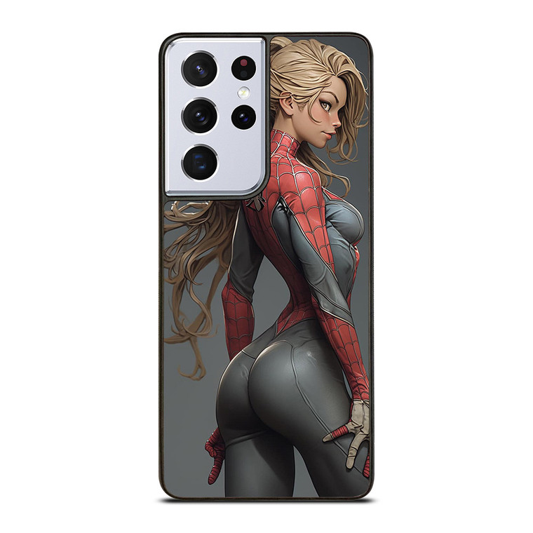 CARTOON SPIDER GIRL SEXY MARVEL COMICS Samsung Galaxy S21 Ultra Case Cover
