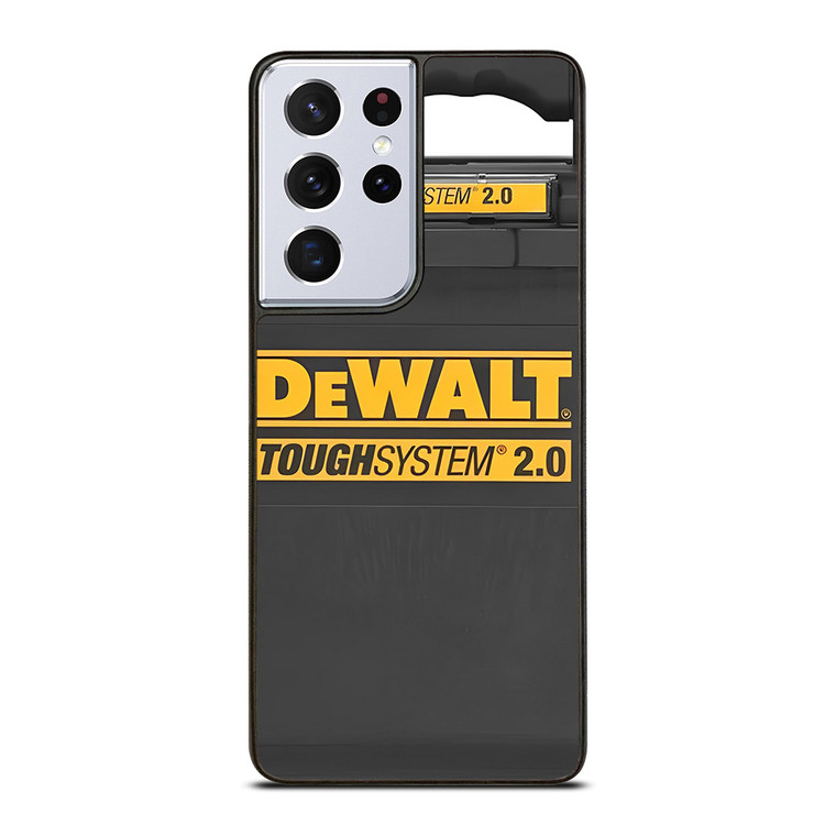 DEWALT LOGO TOUGH SYSTEM ICON Samsung Galaxy S21 Ultra Case Cover
