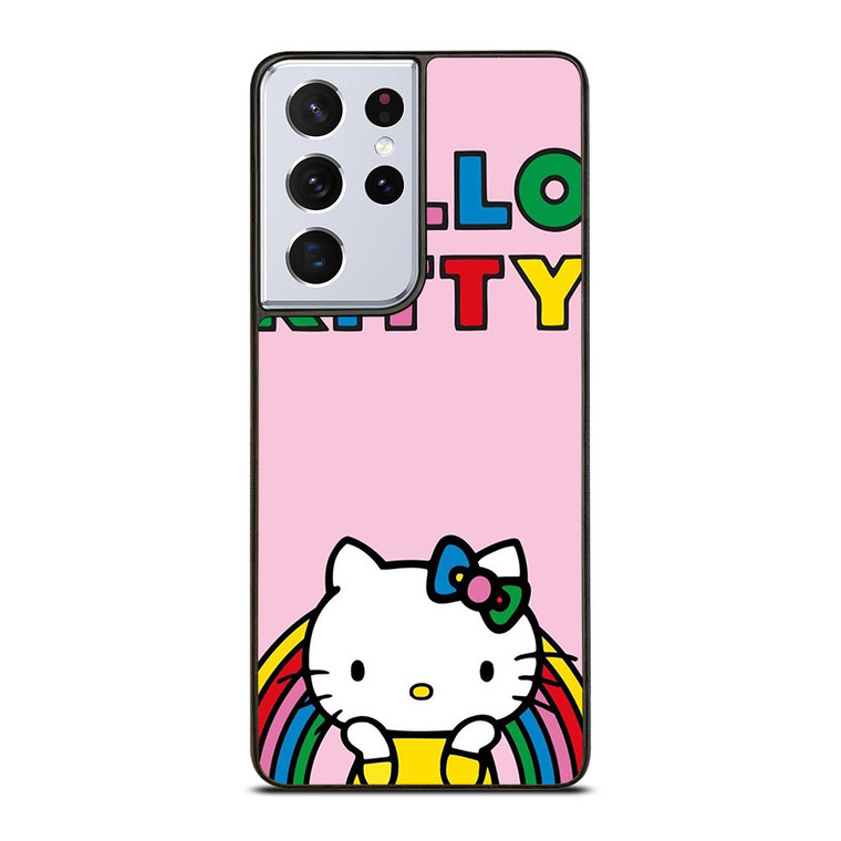 HELLO KITTY RAINBOW Samsung Galaxy S21 Ultra Case Cover