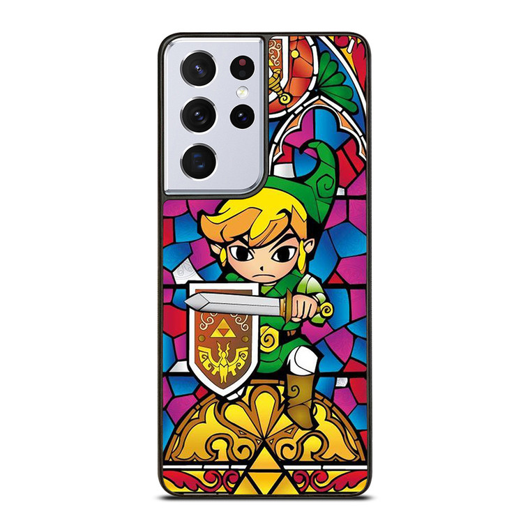 LEGEND OF ZELDA GAMES GLASS ART Samsung Galaxy S21 Ultra Case Cover