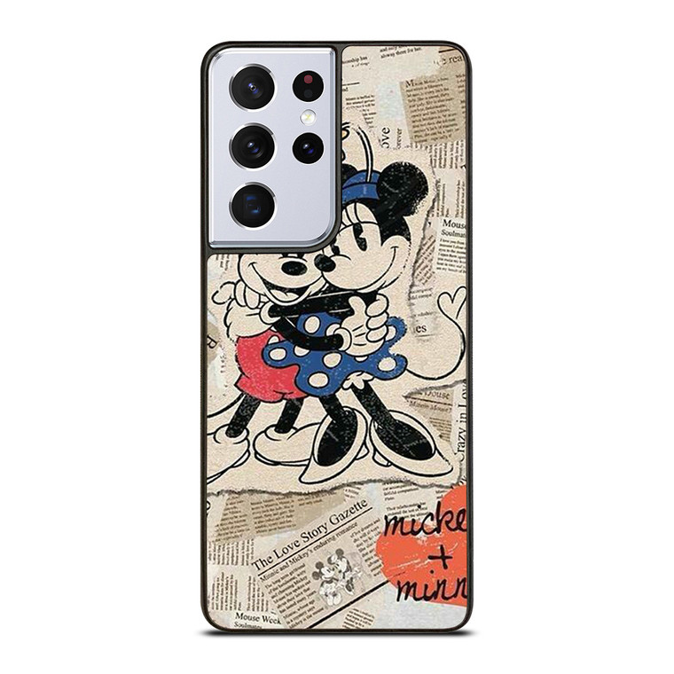 MICKEY MINNIE MOUSE RETRO DISNEY Samsung Galaxy S21 Ultra Case Cover