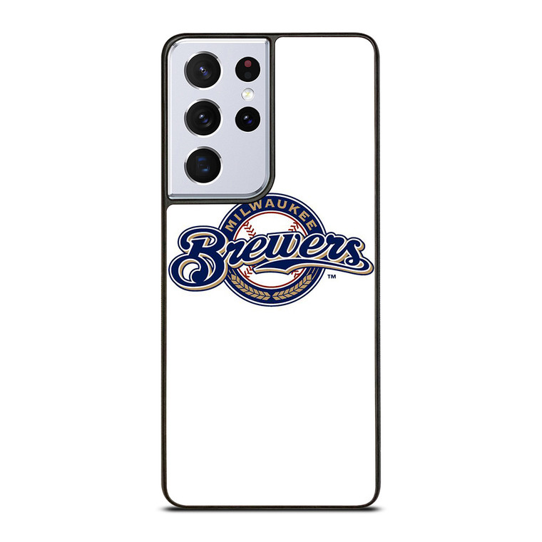 MILWAUKEE BREWERS LOGO BASEBALL TEAM ICON Samsung Galaxy S21 Ultra Case Cover