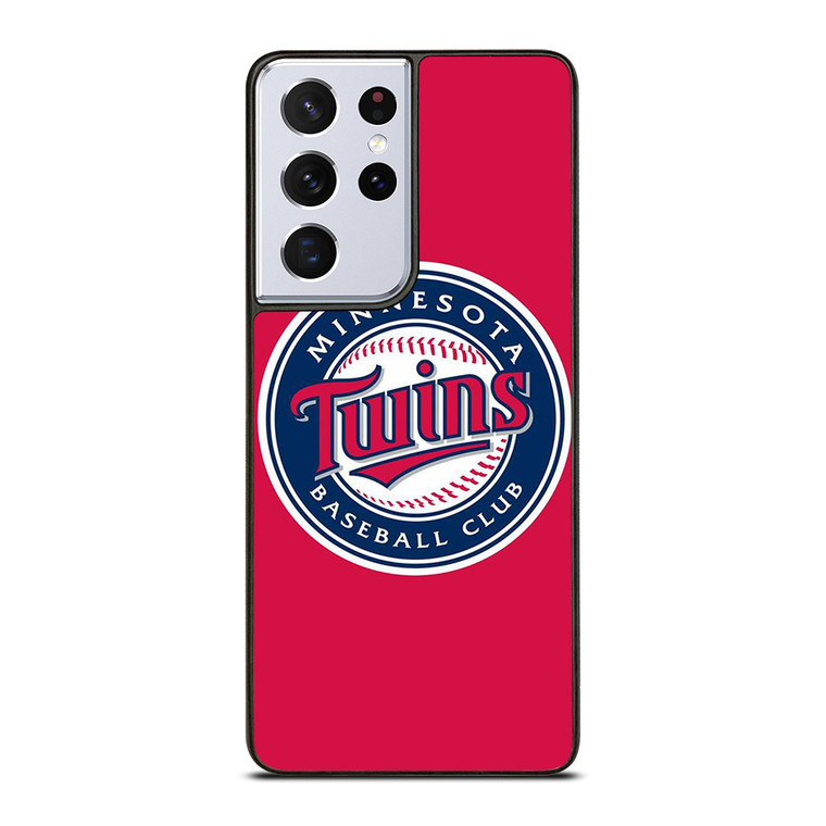 MINNESOTA TWINS BASEBALL TEAM LOGO Samsung Galaxy S21 Ultra Case Cover