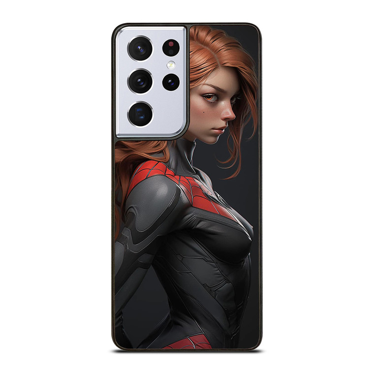 SEXY CARTOON SPIDER GIRL MARVEL COMICS Samsung Galaxy S21 Ultra Case Cover