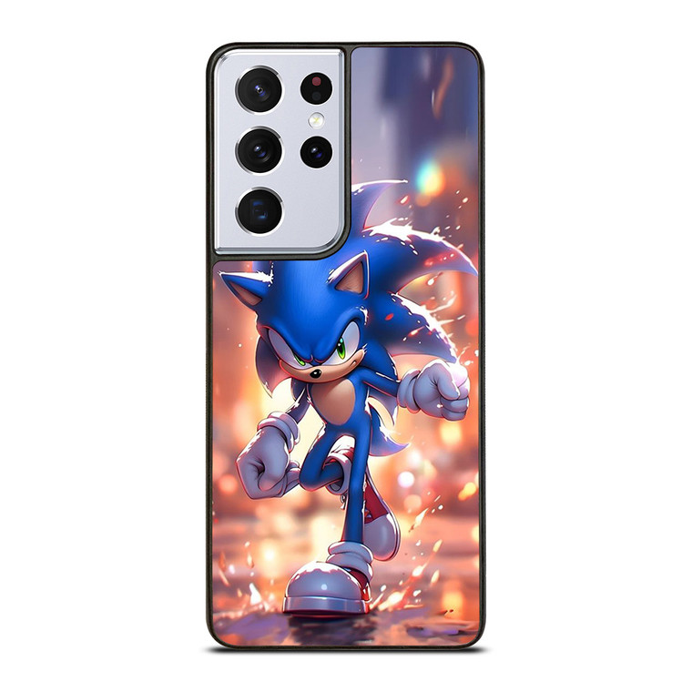 SONIC THE HEDGEHOG ANIMATION RUNNING Samsung Galaxy S21 Ultra Case Cover