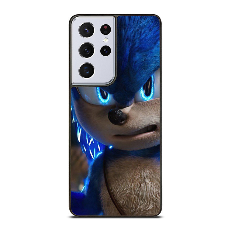 SONIC THE HEDGEHOG MOVIE FURIOUS FACE Samsung Galaxy S21 Ultra Case Cover