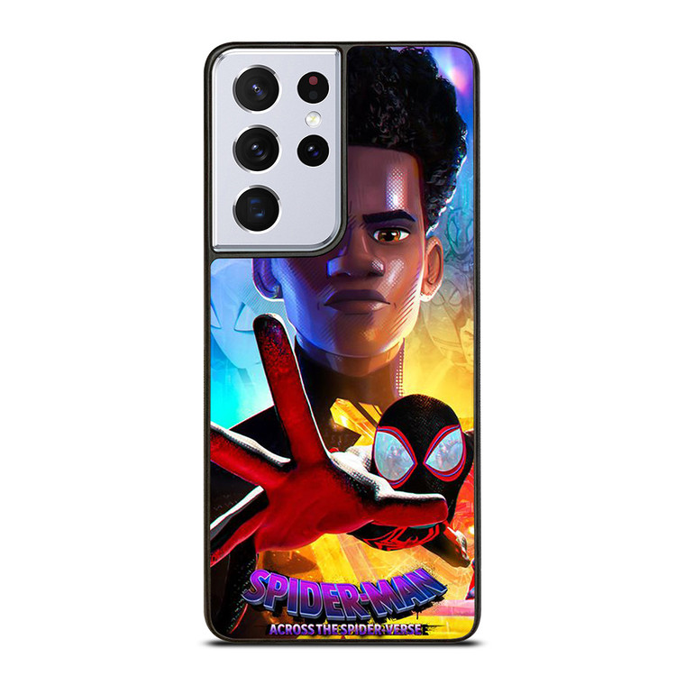 SPIDERMAN MILES MORALES ACROSS SPIDER-VERSE Samsung Galaxy S21 Ultra Case Cover