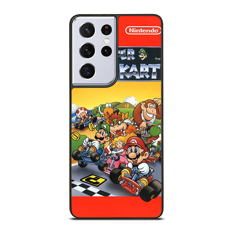 SUPER MARIO KART BROSS GAMES NINTENDO POSTER Samsung Galaxy S21 Ultra Case Cover