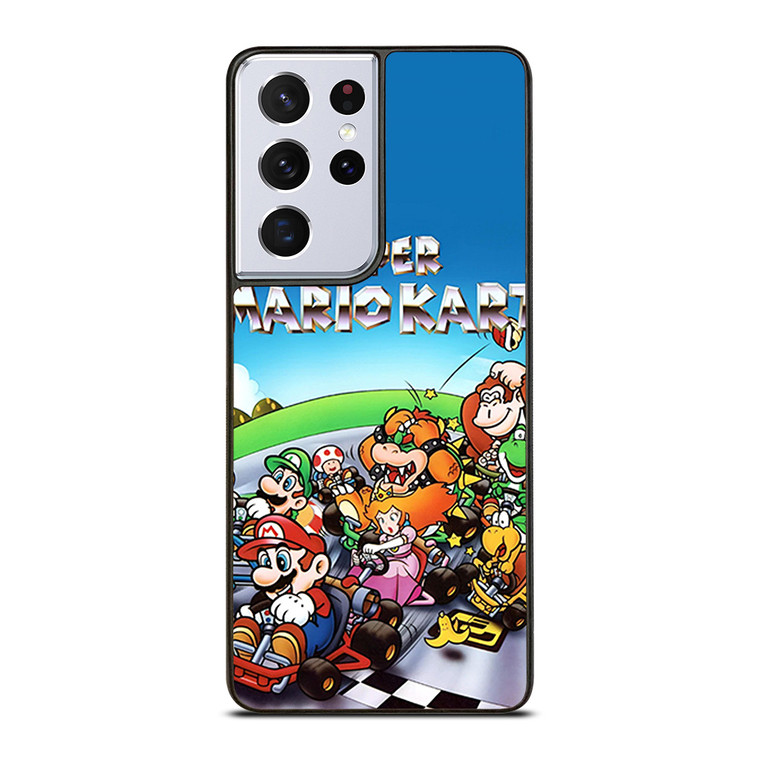 SUPER MARIO KART BROSS NINTENDO GAMES POSTER Samsung Galaxy S21 Ultra Case Cover