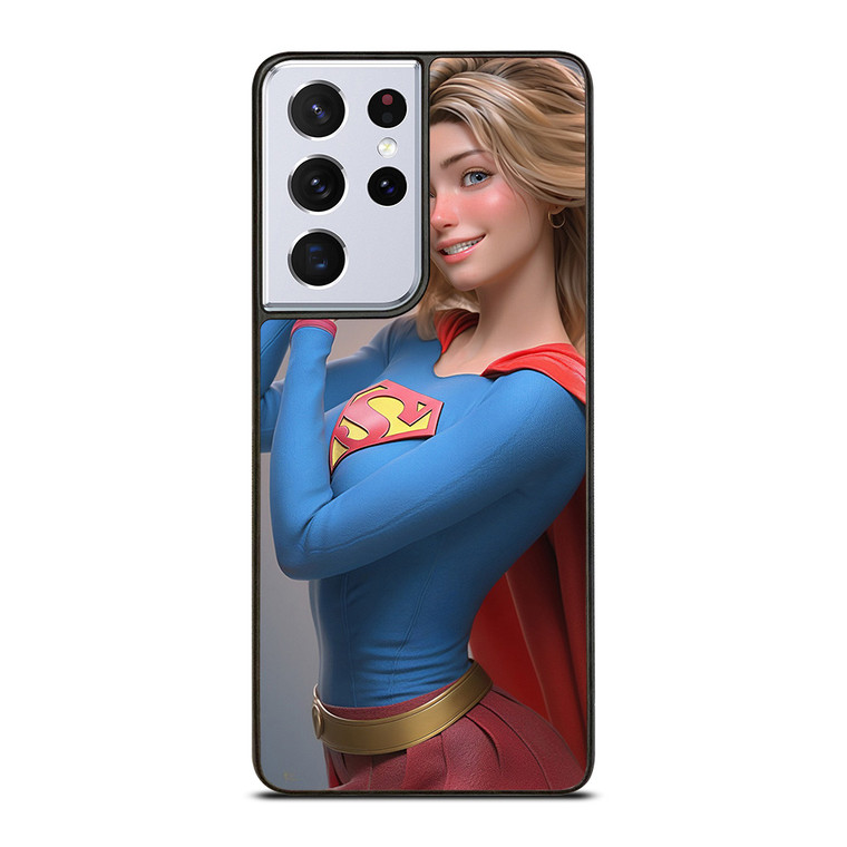 SUPERGIRL BEAUTIFUL DC SUPERHERO Samsung Galaxy S21 Ultra Case Cover