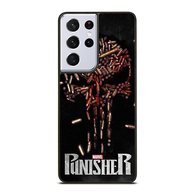 THE PUNISHER SKULL BULLET LOGO FRANK CASTLE MARVEL Samsung Galaxy S21 Ultra Case Cover