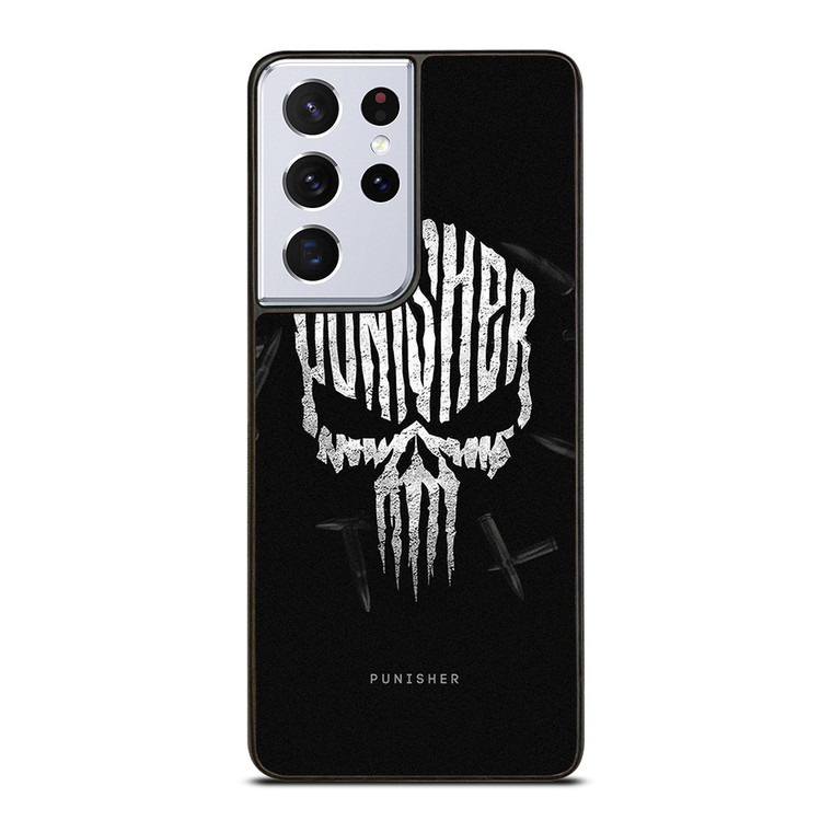 THE PUNISHER SKULL LOGO FRANK CASTLE MARVEL Samsung Galaxy S21 Ultra Case Cover