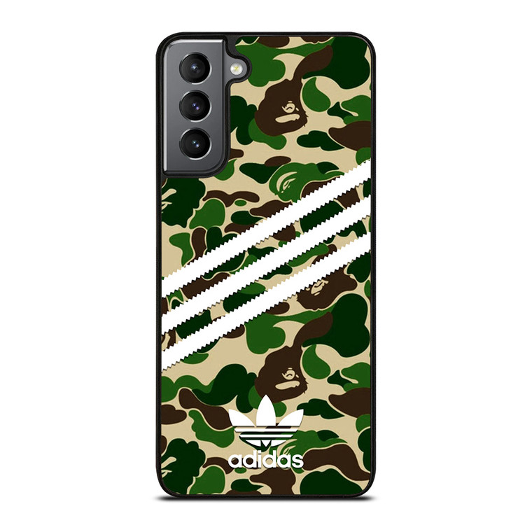 ADIDAS ORIGINALS STRIPES CAMO Samsung Galaxy S21 Plus Case Cover