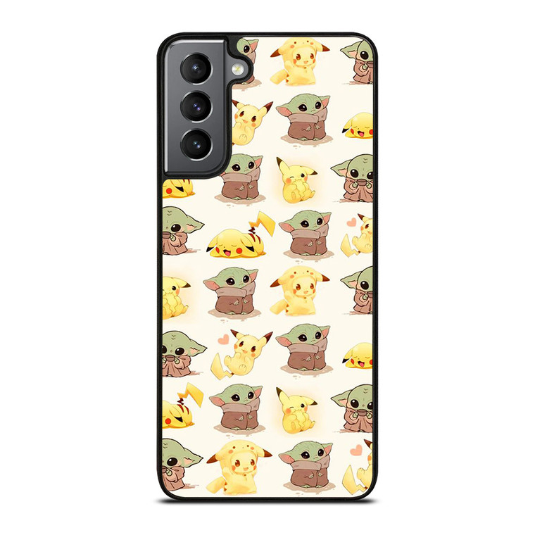 BABY YODA STAR WARS PIKACHU POKEMON Samsung Galaxy S21 Plus Case Cover