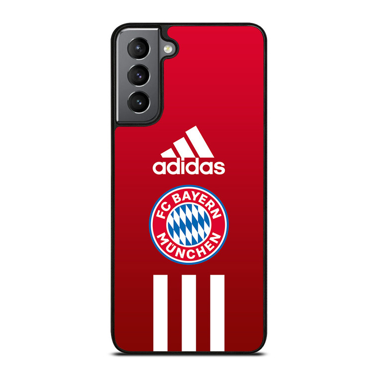 BAYERN MUNCHEN FC ADIDAS STRIPES Samsung Galaxy S21 Plus Case Cover