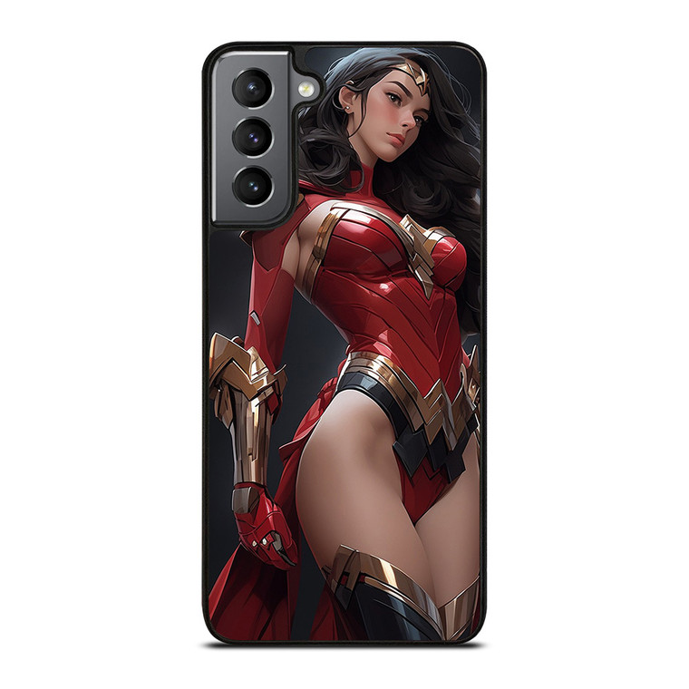 BEAUTIFUL SUPERHERO WONDER WOMAN DC COMIC Samsung Galaxy S21 Plus Case Cover
