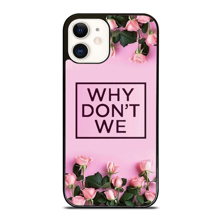 WHY DONT WE PINK FLOWER iPhone 12 Case Cover