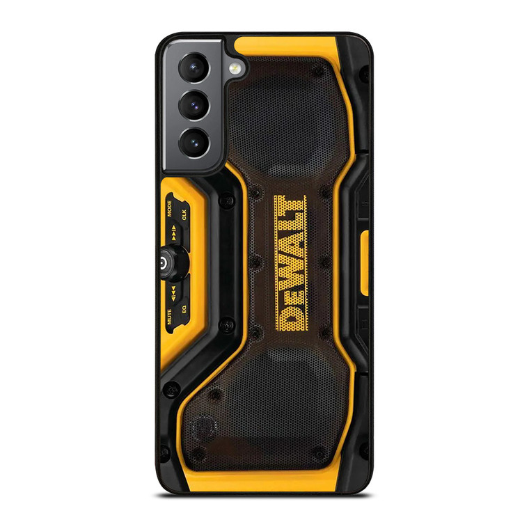 DEWALT TOOL LOGO BLUETOOTH RADIO ICON Samsung Galaxy S21 Plus Case Cover