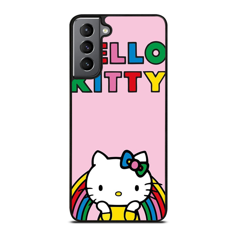 HELLO KITTY RAINBOW Samsung Galaxy S21 Plus Case Cover