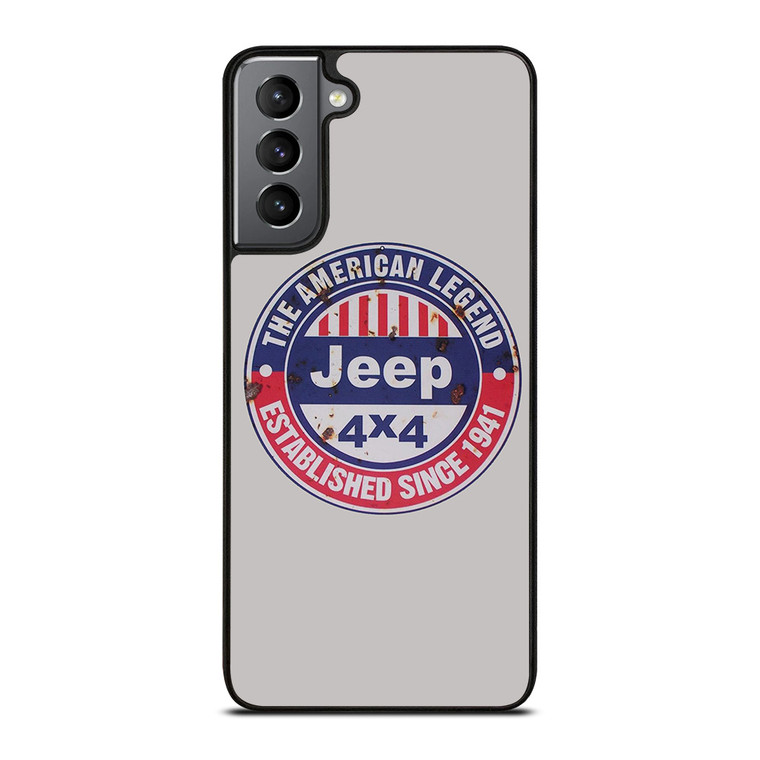 JEEP THE AMERICAN LEGEND 1941 Samsung Galaxy S21 Plus Case Cover