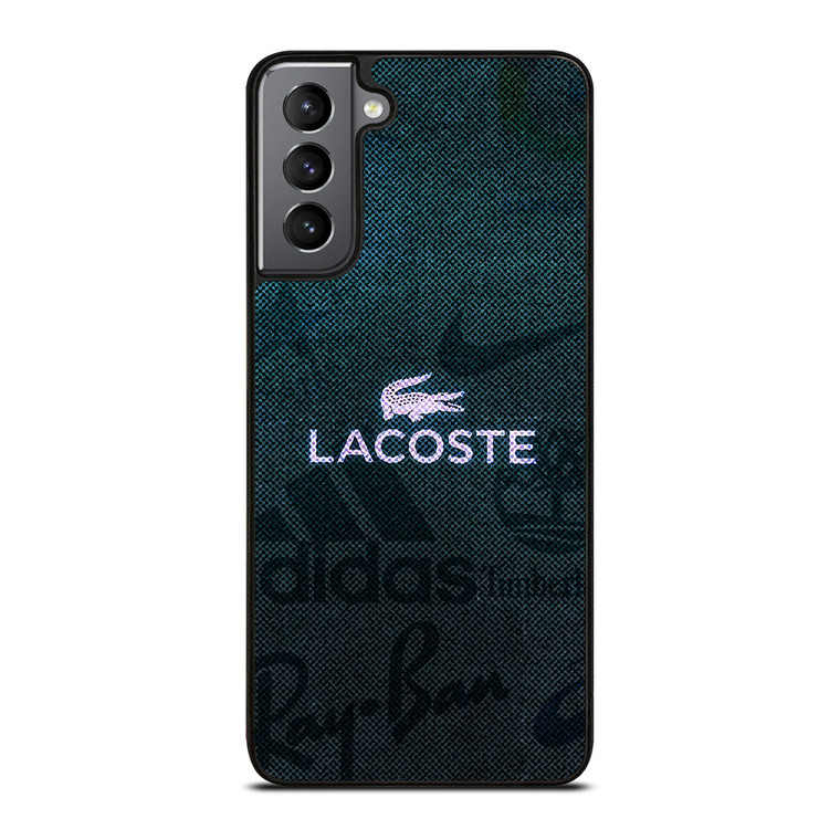 LACOSTE ADIDAS NIKE LOGO Samsung Galaxy S21 Plus Case Cover