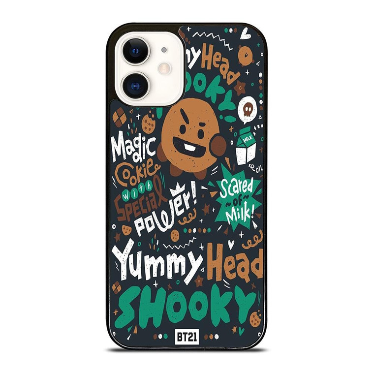 YUMMY HEAD SHOOKY BTS 21 iPhone 12 Case Cover