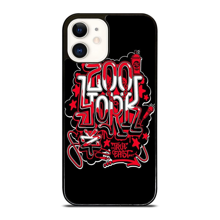 ZOO YORK LOGO TRUE EAST iPhone 12 Case Cover