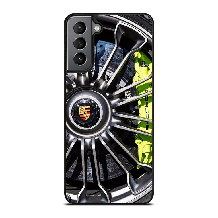 PORSCHE CAR ICON WHEEL LOGO Samsung Galaxy S21 Plus Case Cover