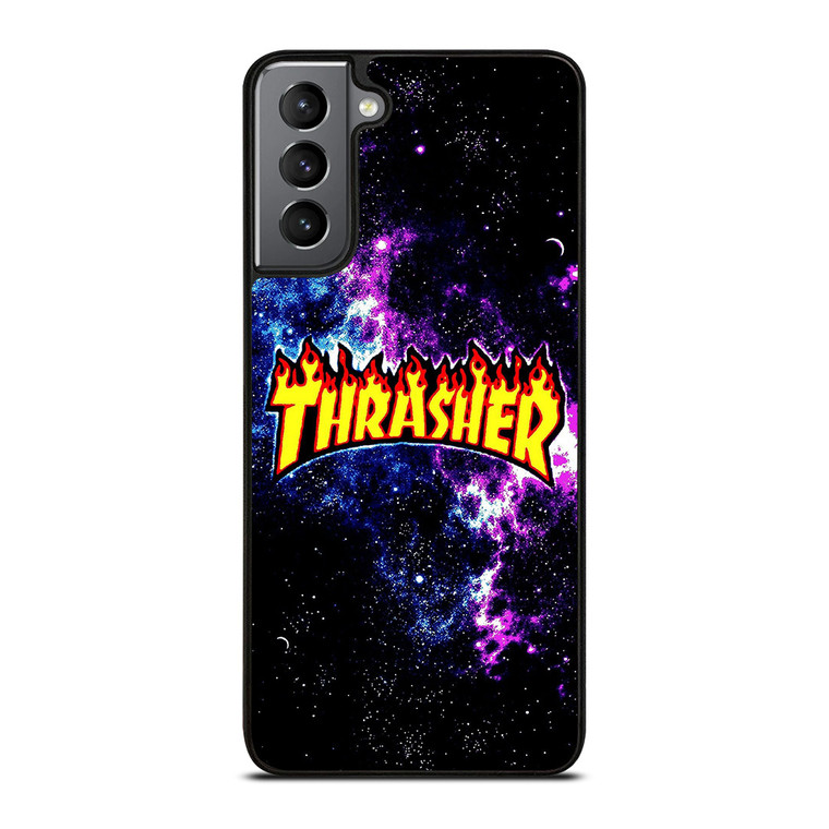 THRASHER LOGO NEBULA Samsung Galaxy S21 Plus Case Cover