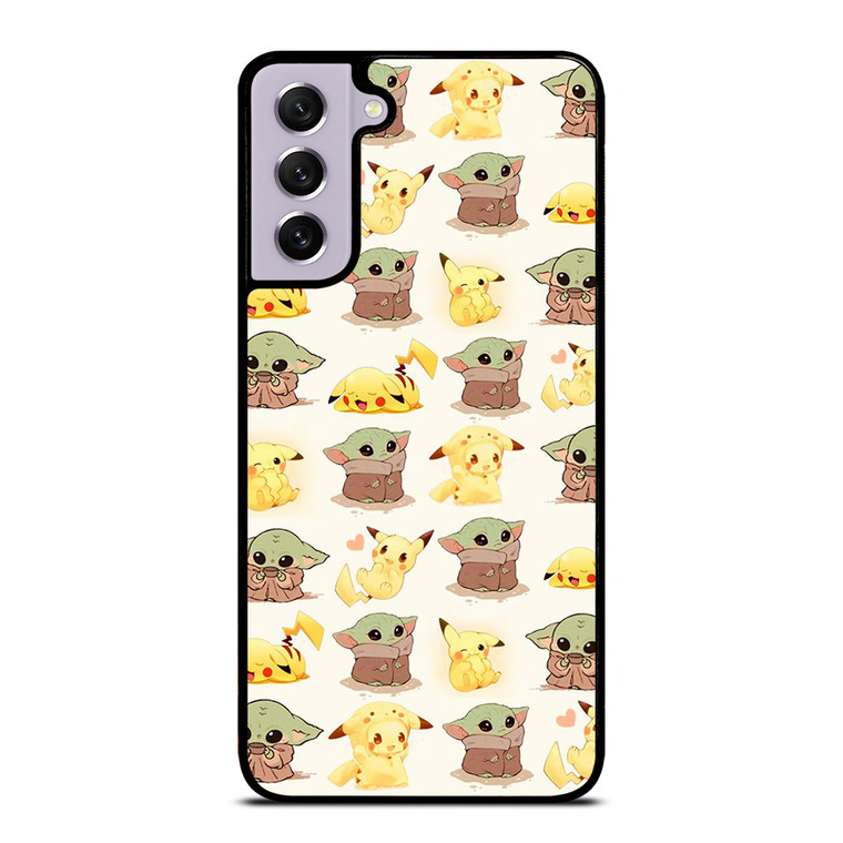 BABY YODA STAR WARS PIKACHU POKEMON Samsung Galaxy S21 FE Case Cover