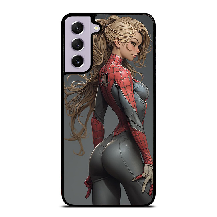 CARTOON SPIDER GIRL SEXY MARVEL COMICS Samsung Galaxy S21 FE Case Cover