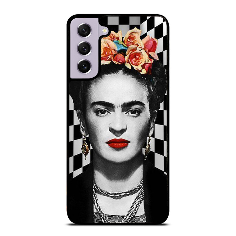 FRIDA KAHLO FACE ART Samsung Galaxy S21 FE Case Cover