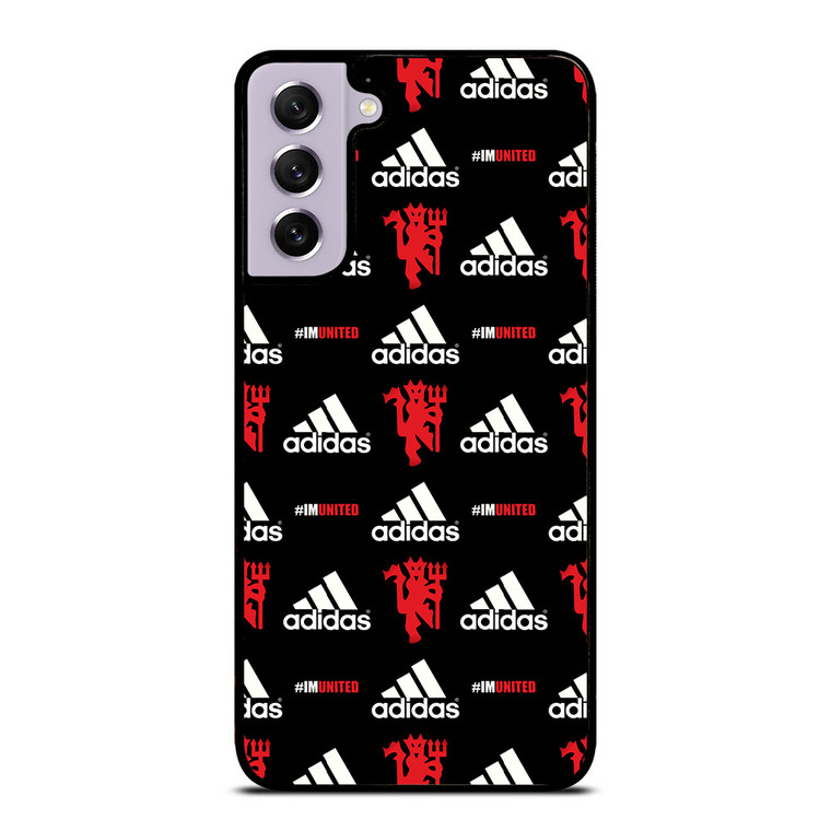 MANCHESTER UNITED ADIDAS PATTERN Samsung Galaxy S21 FE Case Cover