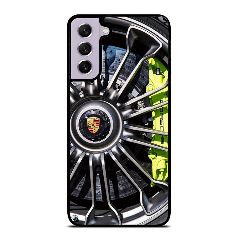 PORSCHE CAR ICON WHEEL LOGO Samsung Galaxy S21 FE Case Cover