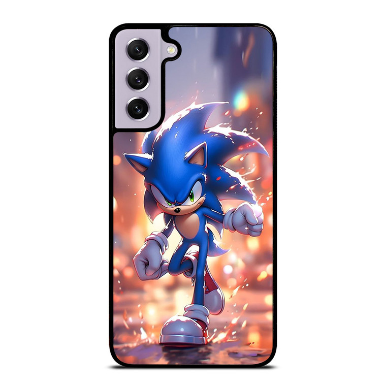 SONIC THE HEDGEHOG ANIMATION RUNNING Samsung Galaxy S21 FE Case Cover