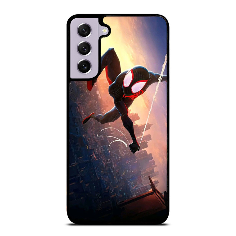 SPIDERMAN MILES MORALES ACROSS SPIDER-VERSE SWING Samsung Galaxy S21 FE Case Cover