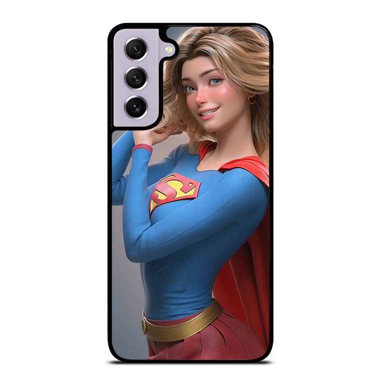 SUPERGIRL BEAUTIFUL DC SUPERHERO Samsung Galaxy S21 FE Case Cover