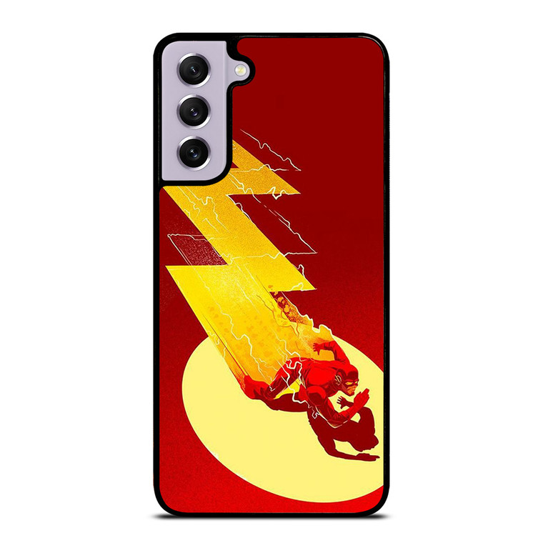 THE FLASH LOGO ART CARTOON Samsung Galaxy S21 FE Case Cover