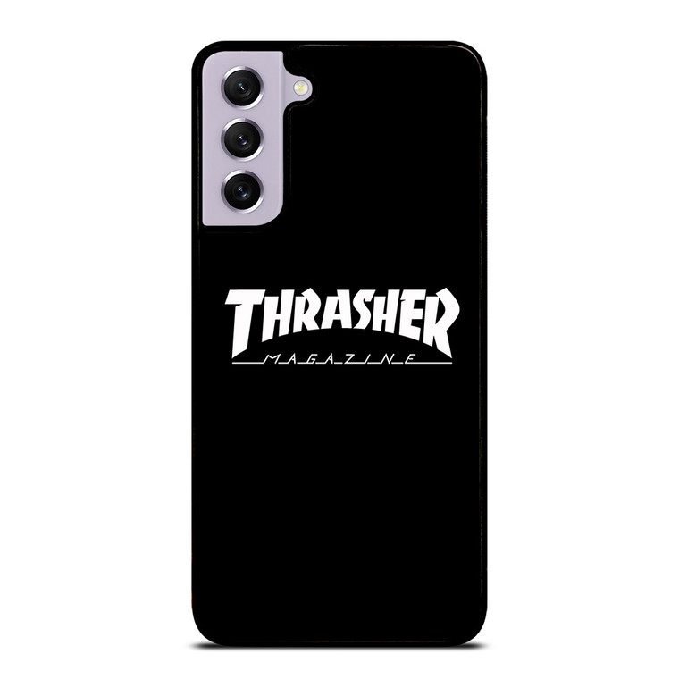 THRASHER SKATEBOARD MAGAZINE BLACK Samsung Galaxy S21 FE Case Cover