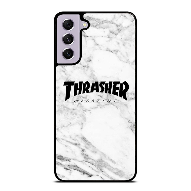 THRASHER SKATEBOARD MAGAZINE LOGO MARBLE Samsung Galaxy S21 FE Case Cover