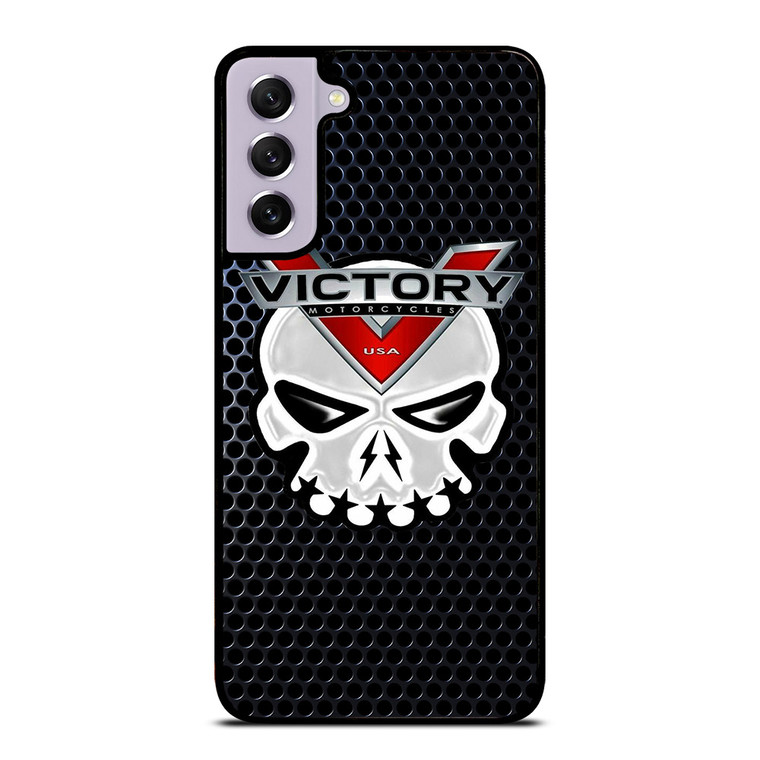 VICTORY MOTORCYCLE SKULL LOGO Samsung Galaxy S21 FE Case Cover