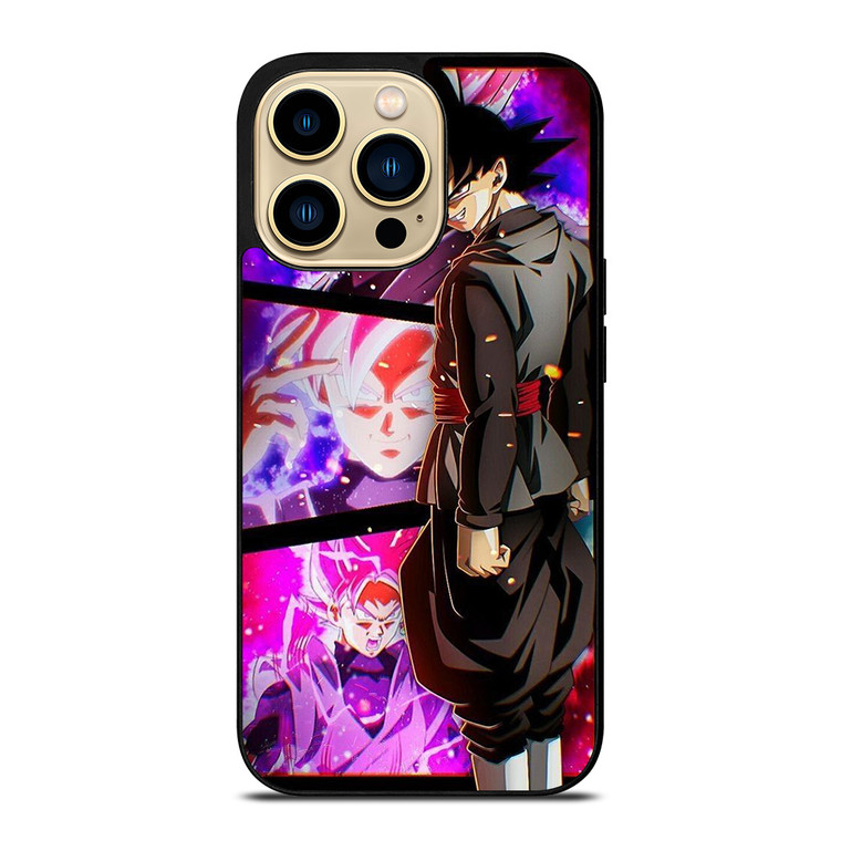 ANIME BLACK GOKU DRAGON BALL SUPER iPhone 14 Pro Max Case Cover