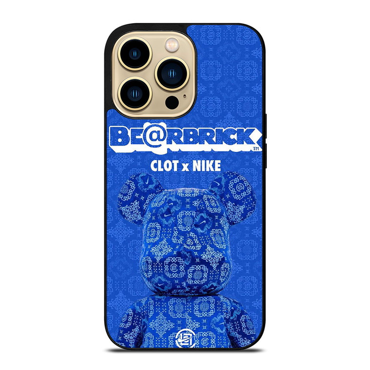 BEARBRICK CLOT X NIKE BLUE iPhone 14 Pro Max Case Cover