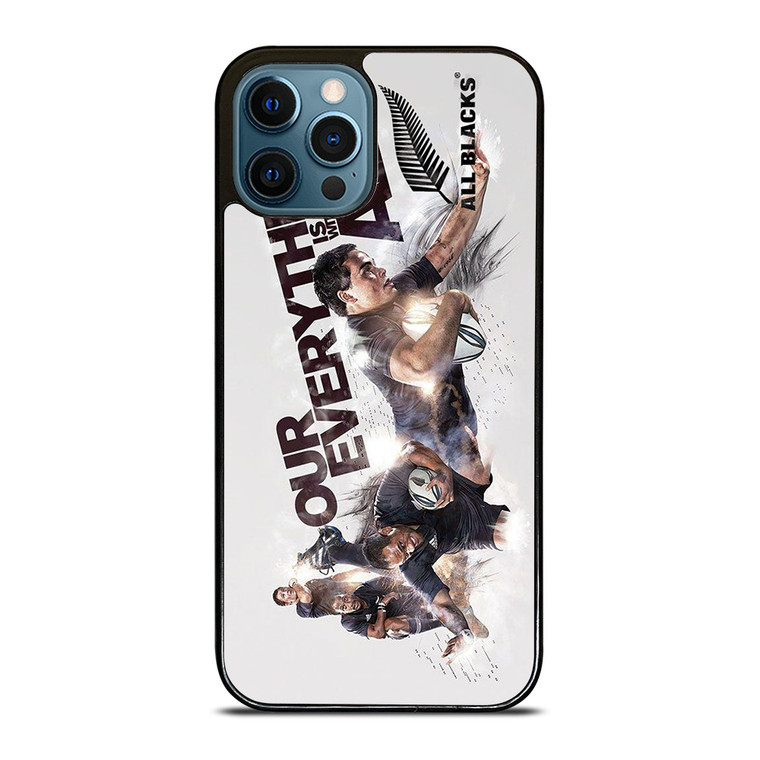 ALL BLACKS NEW ZEALAND RUGBY TEAM iPhone 12 Pro Max Case Cover