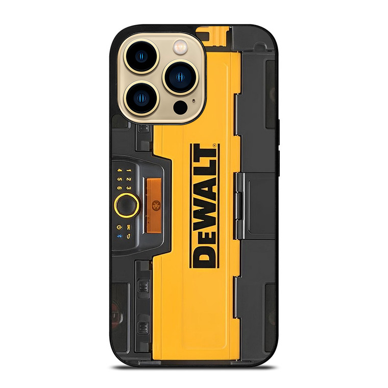 DEWALT TOOL LOGO ICON BLUETOOTH RADIO iPhone 14 Pro Max Case Cover