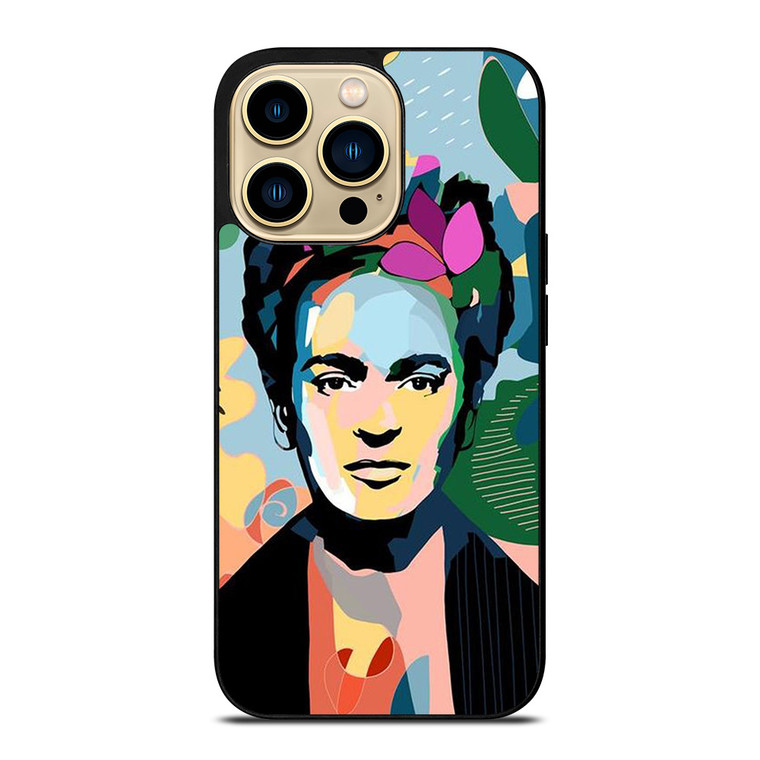 FRIDA KAHLO COLORFUL ART iPhone 14 Pro Max Case Cover
