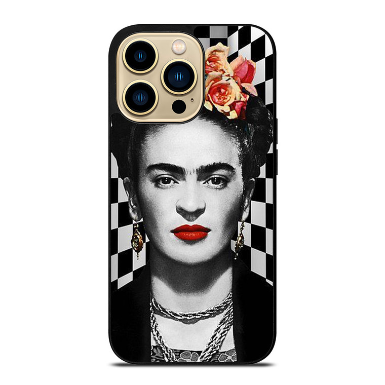 FRIDA KAHLO FACE ART iPhone 14 Pro Max Case Cover