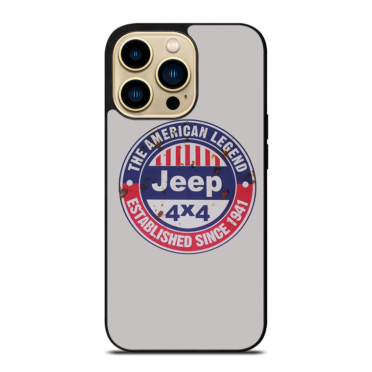 JEEP THE AMERICAN LEGEND 1941 iPhone 14 Pro Max Case Cover JEEP THE AMERICAN LEGEND 1941 iPhone 14 Pro Max Case Cover